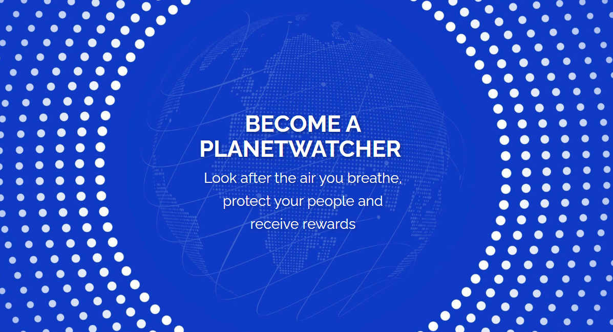 Become a PLANETWATCHER with PlanetWatch.io