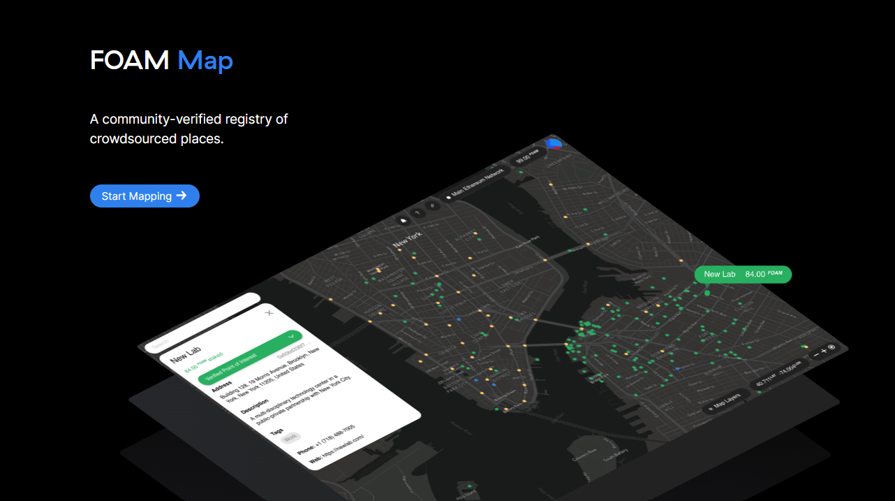 Foam.Space DePIN Location Data Services