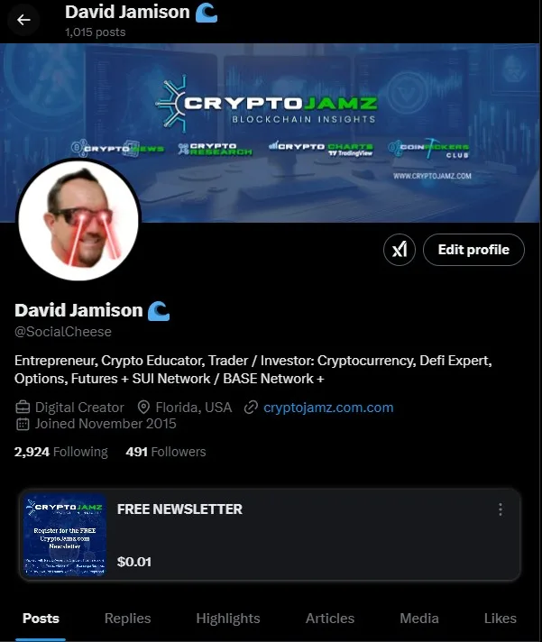 David Jamison on Twitter - SocialCheese + CryptoJamzUSA David Jamison on Twitter - SocialCheese + CryptoJamzUSA